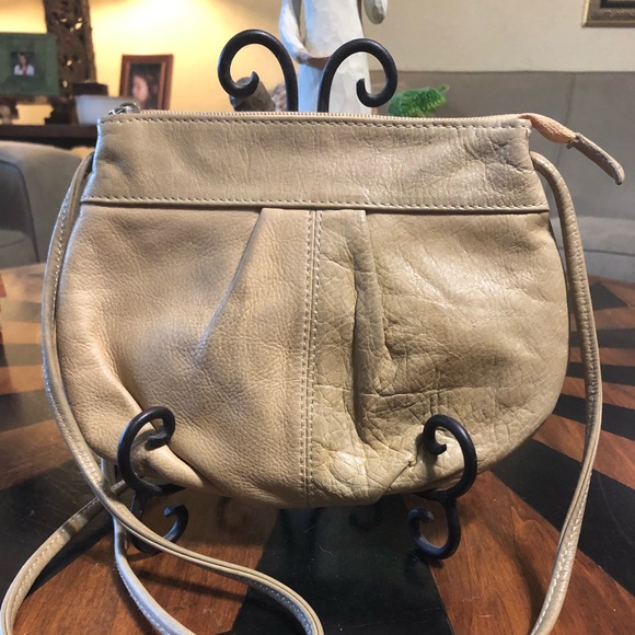 Pretty Vintage Leather Crossbody by Langos of Italy - Picture 3 of 3